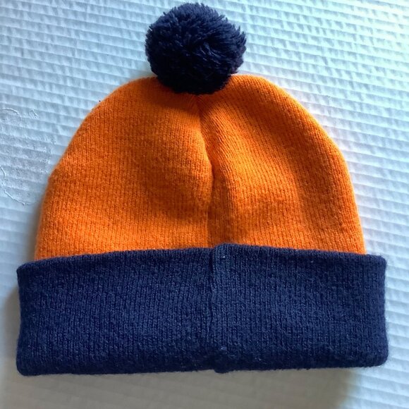 Denver Broncos NFL Team Knit Beanie Hat With Pom & Embroidered Logo One Size - Picture 3 of 5